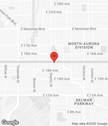 Map of La Cueva Restaurant - 9742 E Colfax Ave, Aurora, CO, 80010, US